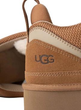Sapatilhas UGG Lowmel camel para mulher.
