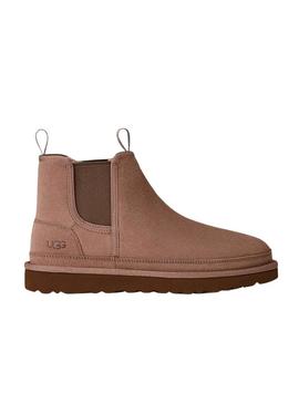 Botas UGG Neumel marrom chelsea para homem.