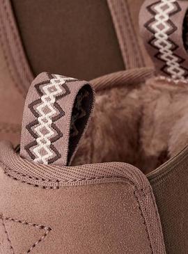 Botas UGG Neumel marrom chelsea para homem.