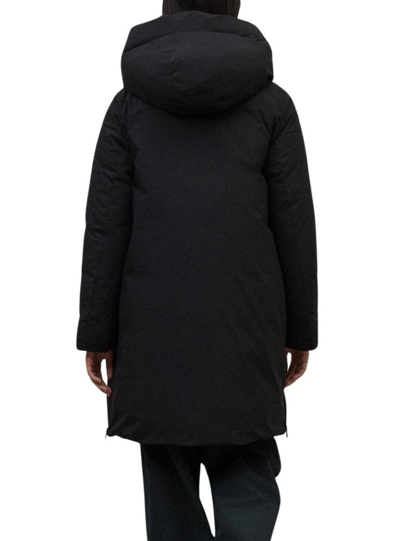 Casaco Ecoalf Mati preto para mulher