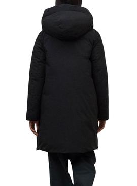 Casaco Ecoalf Mati preto para mulher