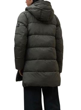 Casaco acolchoado Ecoalf Marangu verde para mulher