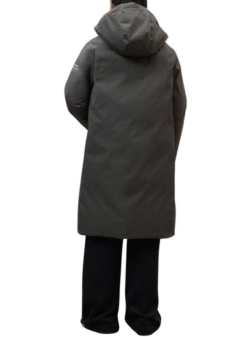 Casaco Ecoalf Reversible Baru verde e marinho para mulher