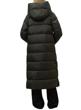 Casaco acolchoado Ecoalf Aranda verde para mulher.