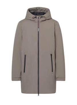 Casaco Ecoalf Pasu bege para homem