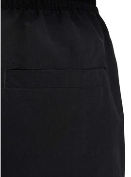 Shorts Nike Sportswear Everything Wovens preto para mulher.