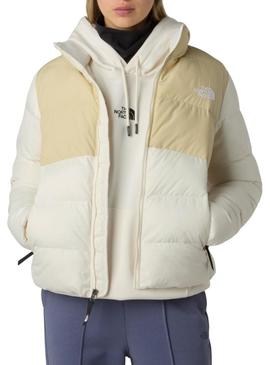 Jaqueta The North Face Saikuru bege para mulher.