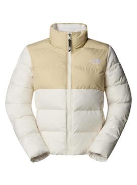 Jaqueta The North Face Saikuru bege para mulher.