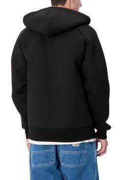 Jaqueta Carhartt Car Lux preta para homem.