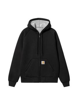 Jaqueta Carhartt Car Lux preta para homem.