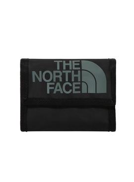 Carteira The North Face Base Camp preta para homem e mulher.
