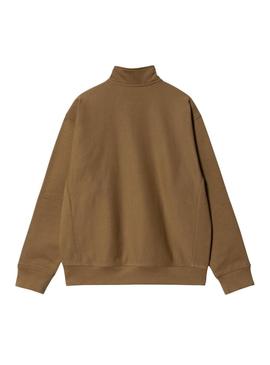 Moletom Carhartt Half Zip marrom para Homem