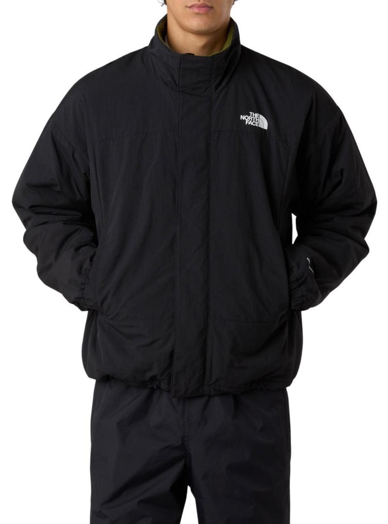 Casaco polar reversível The North Face Yumiori verde para homem.