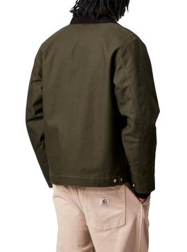 Jaqueta Carhartt Detroit verde para homem.