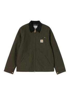 Jaqueta Carhartt Detroit verde para homem.