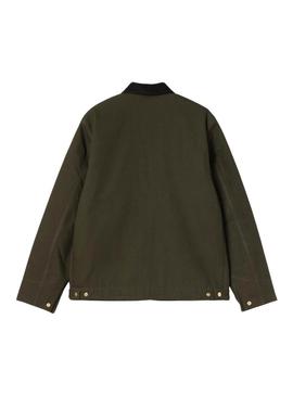 Jaqueta Carhartt Detroit verde para homem.