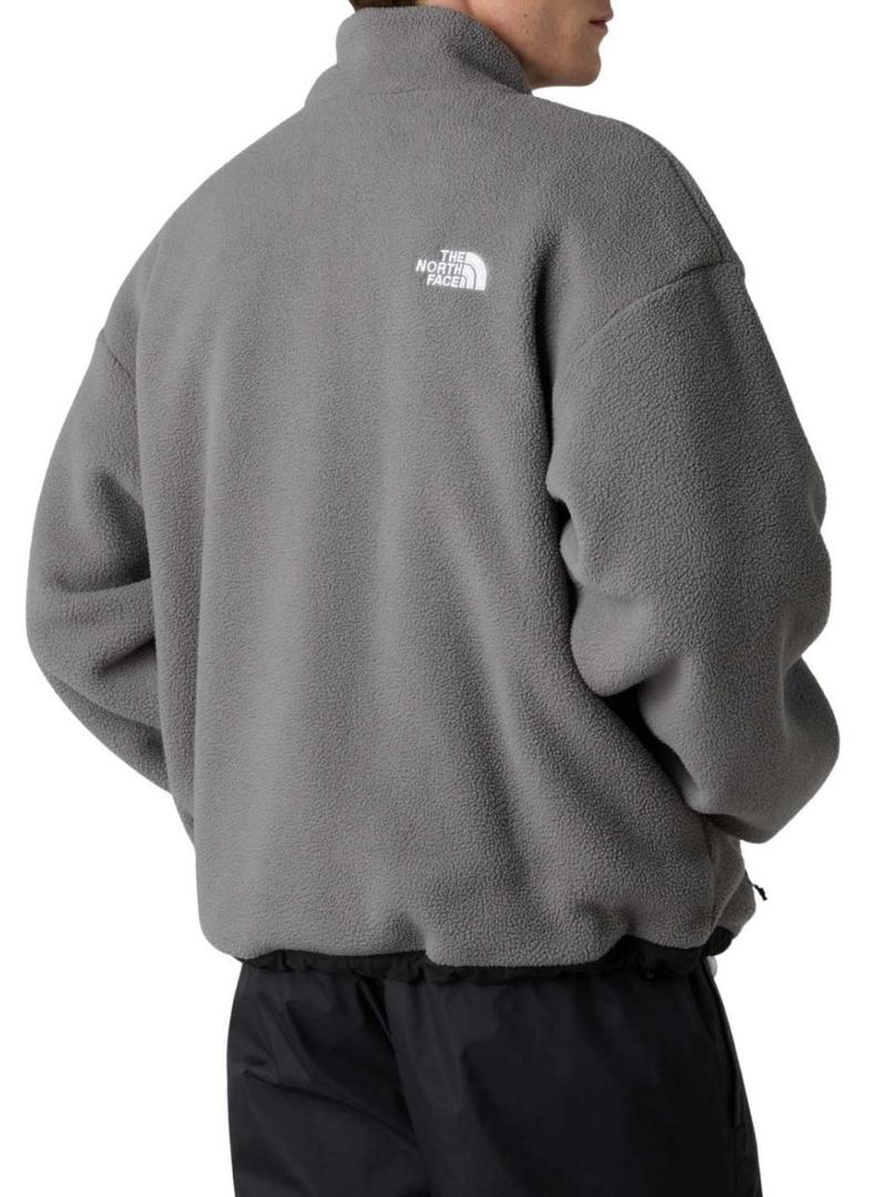 Jaqueta polar The North Face Yumiori reversível cinza para homem