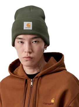 Touca Carhartt Watch verde para mulher e homem