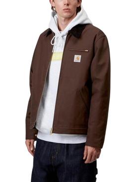 Jaqueta Carhartt Detroit marrom para homens