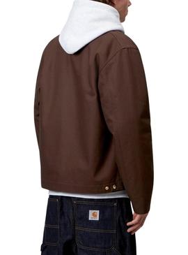 Jaqueta Carhartt Detroit marrom para homens