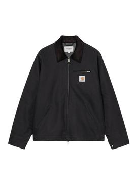 Jaqueta Carhartt Detroit preta para homem.