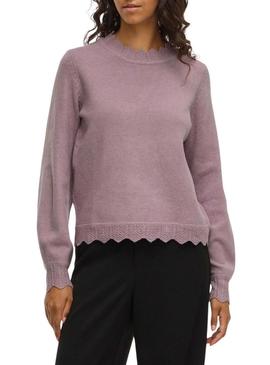 Camisola Vila Kolina roxa para mulher