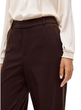 Calça Vila Vivarone marrom para mulher