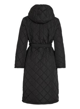 Casaco acolchoado Vila Vikante Quilted preto para mulher