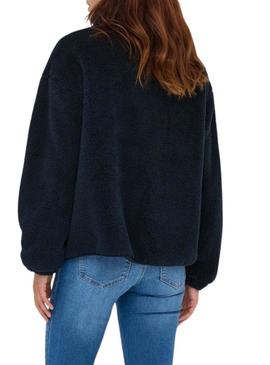 Jaqueta Only Contact azul marinho para mulher