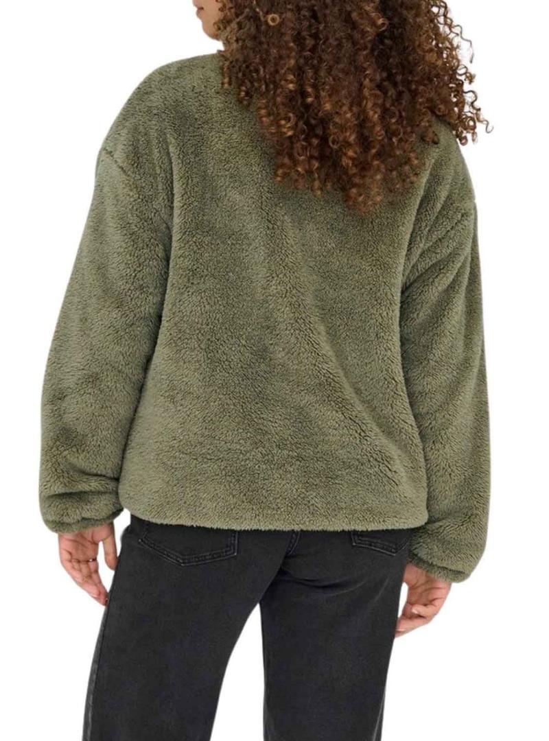 Casaco Only Contact verde para mulher.