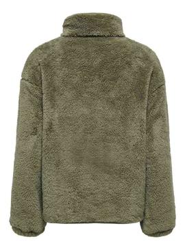 Casaco Only Contact verde para mulher.