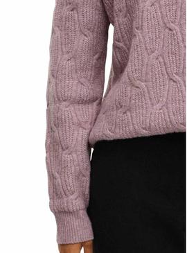 Camisola Vila Vilassia malva para mulher