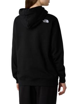 Moletom The North Face Drew Peak preto para mulher.