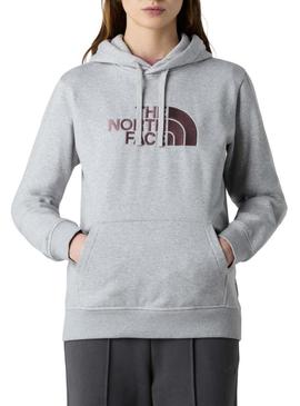 Moletom The North Face Drew Peak cinza para mulher