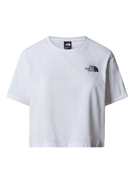 Camiseta The North Face Simple Dome branca para mulher