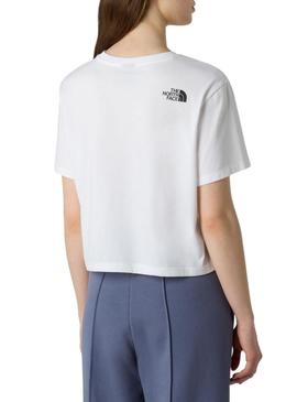 Camiseta The North Face Simple Dome branca para mulher