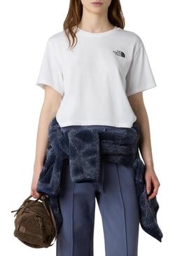 Camiseta The North Face Simple Dome branca para mulher