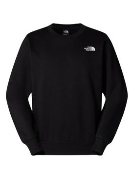 Moletom básico preto The North Face para homem