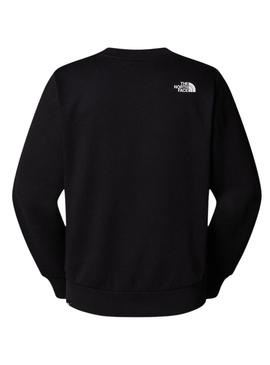 Moletom básico preto The North Face para homem