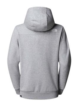 Moletom The North Face Dome cinza para mulher