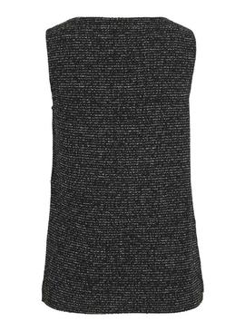 Top Vila Vimirno em preto para mulher.