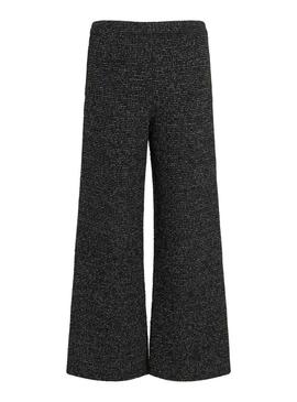 Calça Vila Vimirno bouclé preta para mulher.