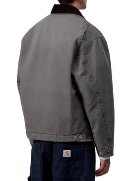 Jaqueta Carhartt OG Detroit cinza para homens