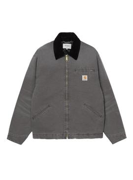 Jaqueta Carhartt OG Detroit cinza para homens
