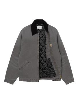 Jaqueta Carhartt OG Detroit cinza para homens