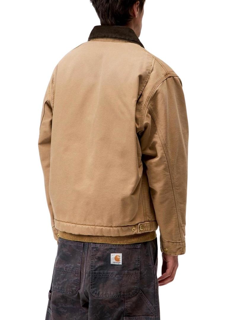 Jaqueta Carhartt OG Detroit camelo para homem.
