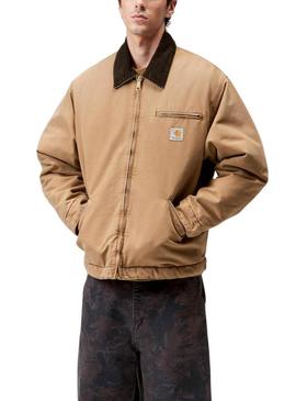 Jaqueta Carhartt OG Detroit camelo para homem.