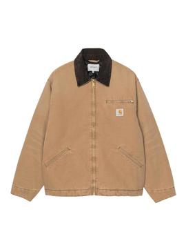 Jaqueta Carhartt OG Detroit camelo para homem.