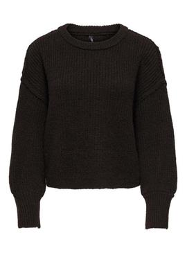 Jersey Only Mally castanho para mulher.