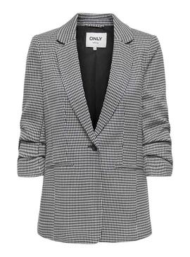 Blazer Only Lettie preto para mulher.